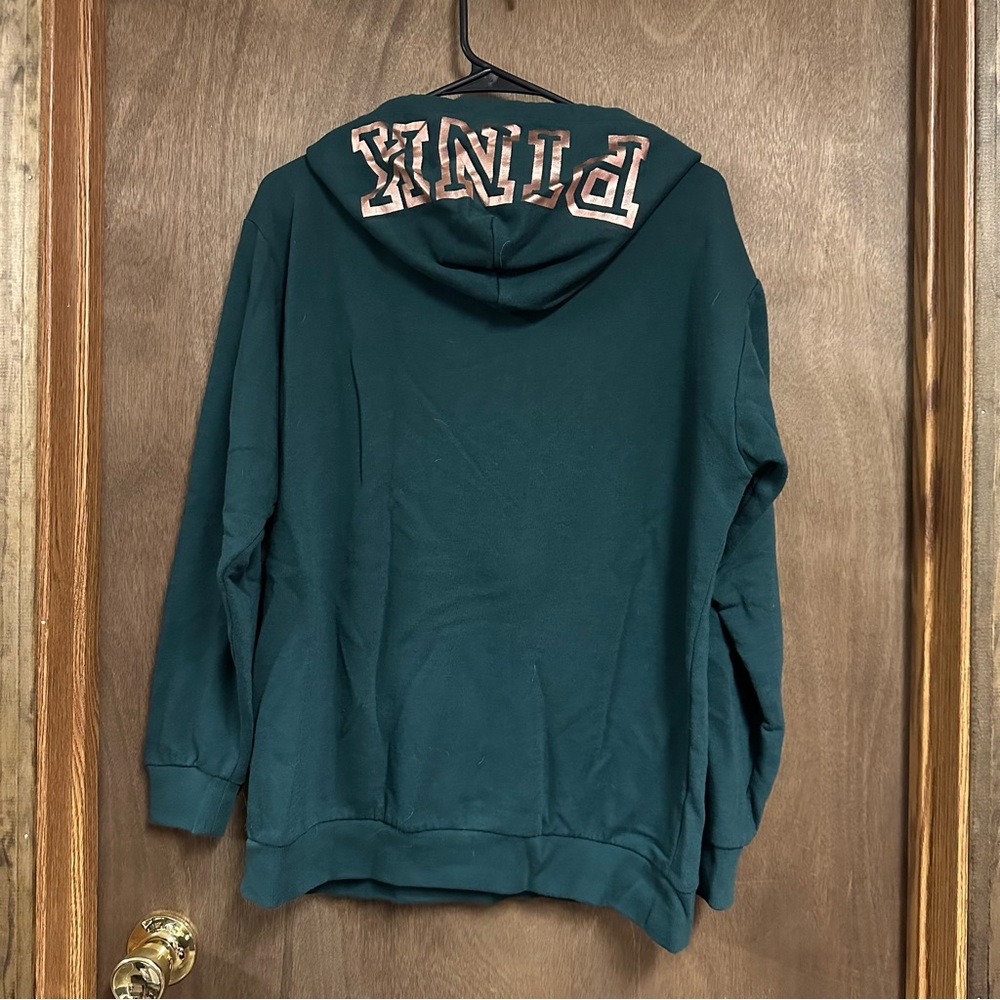 Victorias Secret Pink Pullover Hoodie Sweatshirt Small